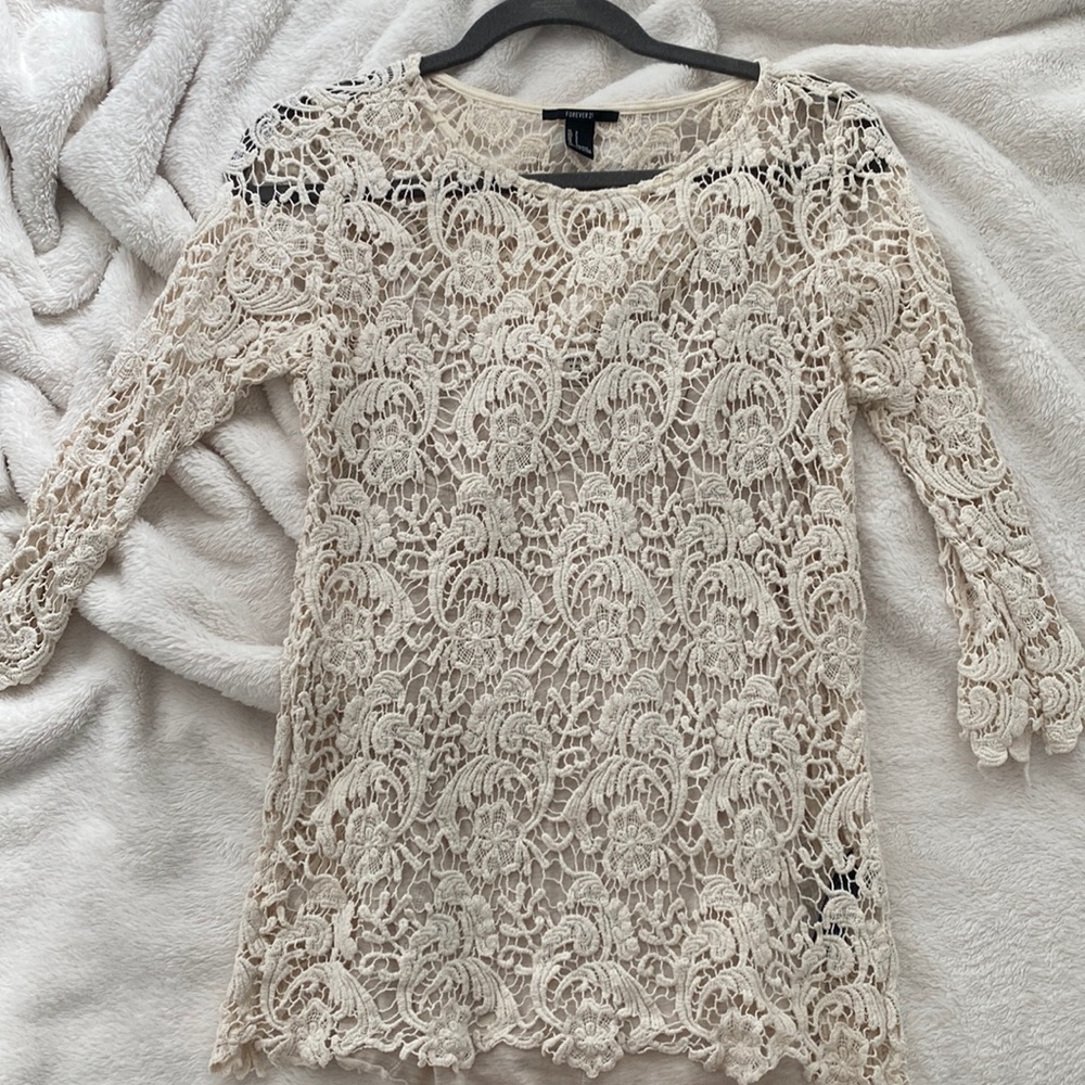 Crochet top with Wilfred tank small